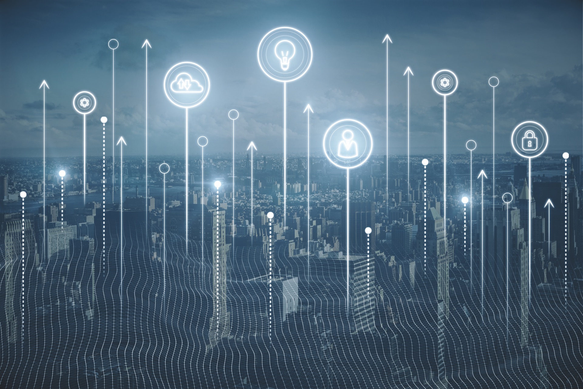 Digital city network connections